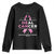 Male Breast Cancer Youth Sweatshirt He Can Heal Cancer Christian Pink Ribbon - Wonder Print Shop