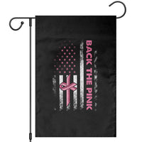 Breast Cancer Awareness Garden Flag Back The Pink Warrior American Flag - Wonder Print Shop