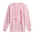 Breast Cancer Awareness Long Sleeve Shirt Back The Pink Warrior American Flag - Wonder Print Shop