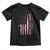 Breast Cancer Awareness Toddler T Shirt Back The Pink Warrior American Flag - Wonder Print Shop