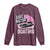 Funny Save Motor Boating Long Sleeve Shirt Breast Cancer Pink Ribbon - Wonder Print Shop