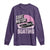Funny Save Motor Boating Long Sleeve Shirt Breast Cancer Pink Ribbon - Wonder Print Shop