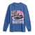 Funny Save Motor Boating Long Sleeve Shirt Breast Cancer Pink Ribbon - Wonder Print Shop
