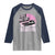 Funny Save Motor Boating Raglan Shirt Breast Cancer Pink Ribbon - Wonder Print Shop