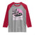Funny Save Motor Boating Raglan Shirt Breast Cancer Pink Ribbon - Wonder Print Shop