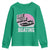 Funny Save Motor Boating Youth Sweatshirt Breast Cancer Pink Ribbon - Wonder Print Shop