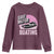 Funny Save Motor Boating Youth Sweatshirt Breast Cancer Pink Ribbon - Wonder Print Shop