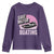 Funny Save Motor Boating Youth Sweatshirt Breast Cancer Pink Ribbon - Wonder Print Shop