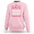 Funny Save Motor Boating Sweatshirt Beat Breast Cancer Pink Ribbon - Wonder Print Shop