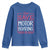 Funny Save Motor Boating Youth Sweatshirt Beat Breast Cancer Pink Ribbon - Wonder Print Shop