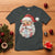 Vintage Retro Patchwork Santa Xmas T Shirt Merry Christmas Holiday - Wonder Print Shop