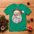 Vintage Retro Patchwork Santa Xmas T Shirt Merry Christmas Holiday - Wonder Print Shop
