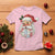 Vintage Retro Patchwork Santa Xmas T Shirt Merry Christmas Holiday - Wonder Print Shop