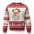 Vintage Retro Patchwork Santa Xmas Ugly Christmas Sweater Merry Christmas Holiday - Wonder Print Shop