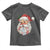Vintage Retro Patchwork Santa Xmas Toddler T Shirt Merry Christmas Holiday - Wonder Print Shop
