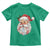 Vintage Retro Patchwork Santa Xmas Toddler T Shirt Merry Christmas Holiday - Wonder Print Shop