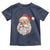 Vintage Retro Patchwork Santa Xmas Toddler T Shirt Merry Christmas Holiday - Wonder Print Shop