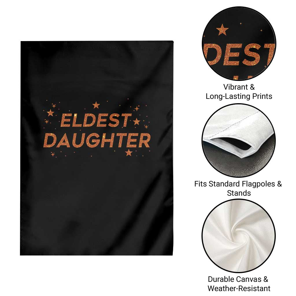 Eldest Daughter Garden Flag Trendy Life of A Daughter - Wonder Print Shop