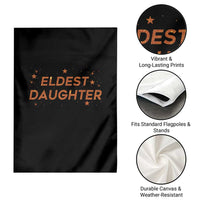 Eldest Daughter Garden Flag Trendy Life of A Daughter - Wonder Print Shop