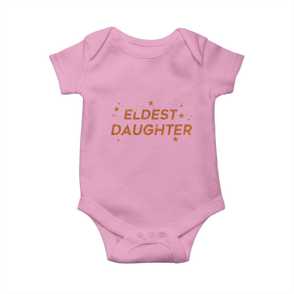 Eldest Daughter Baby Onesie Trendy Life of A Daughter - Wonder Print Shop