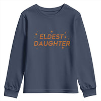 Eldest Daughter Youth Sweatshirt Trendy Life of A Daughter - Wonder Print Shop