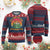 Funny It's Fine I'm Everything Is Fine 2024 Ugly Christmas Sweater Cute Vintage Lil Dumpster Fire - Wonder Print Shop