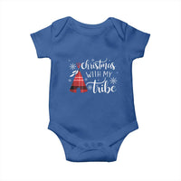 Funny Christmas Native American Baby Onesie Christmas With My Tribes