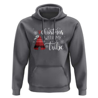 Funny Christmas Native American Hoodie Christmas With My Tribes