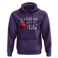 Funny Christmas Native American Hoodie Christmas With My Tribes