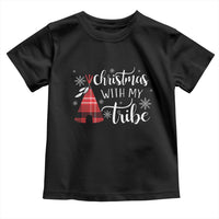 Funny Christmas Native American Toddler T Shirt Christmas With My Tribes