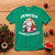 Funny Jewish Christmas T Shirt Santa Is Eating Chinese Food Hanukkah Hebrew - Wonder Print Shop