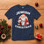 Funny Jewish Christmas T Shirt Santa Is Eating Chinese Food Hanukkah Hebrew - Wonder Print Shop