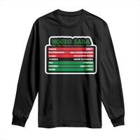 Nguzo Saba The 7 Principles Of Kwanzaa Long Sleeve Shirt