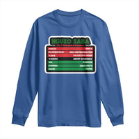 Nguzo Saba The 7 Principles Of Kwanzaa Long Sleeve Shirt