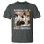 Funny Dirty Santa Diddy Christmas T Shirt Wishing You A White Christmas Santa Hat - Wonder Print Shop