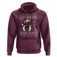 Funny Dirty Santa Diddy Christmas Hoodie Ain't No Party Like A Diddy Party