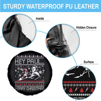 Funny Christmas Psycho Spare Tire Cover Hey Paul Merry Christmas Serrial Killer Movie - Wonder Print Shop