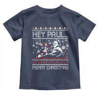 Funny Christmas Psycho Toddler T Shirt Hey Paul Merry Christmas Serrial Killer Movie - Wonder Print Shop