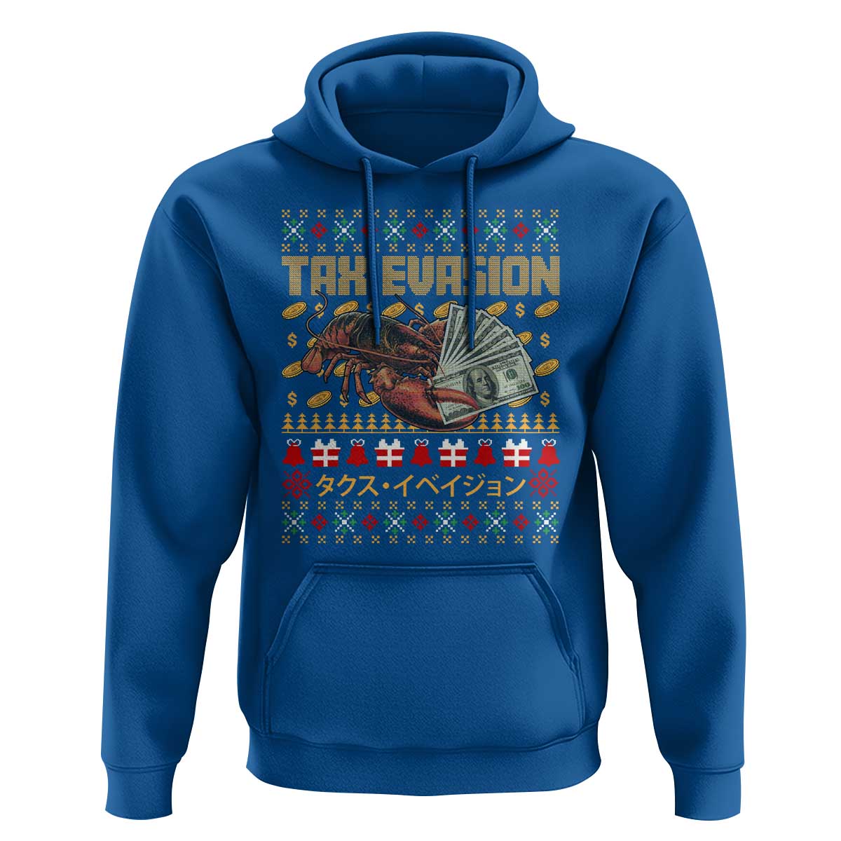 Tax Evasion Lobster Christmas Hoodie Funny Sarcasm Oddly Specific Meme - Wonder Print Shop