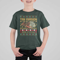Tax Evasion Lobster Christmas T Shirt For Kid Funny Sarcasm Oddly Specific Meme - Wonder Print Shop