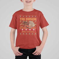 Tax Evasion Lobster Christmas T Shirt For Kid Funny Sarcasm Oddly Specific Meme - Wonder Print Shop