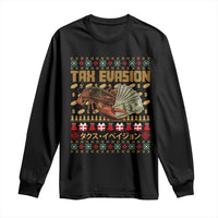 Tax Evasion Lobster Christmas Long Sleeve Shirt Funny Sarcasm Oddly Specific Meme - Wonder Print Shop
