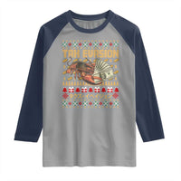 Tax Evasion Lobster Christmas Raglan Shirt Funny Sarcasm Oddly Specific Meme - Wonder Print Shop