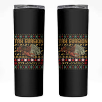 Tax Evasion Lobster Christmas Skinny Tumbler Funny Sarcasm Oddly Specific Meme - Wonder Print Shop