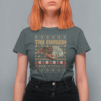 Tax Evasion Lobster Christmas T Shirt For Women Funny Sarcasm Oddly Specific Meme - Wonder Print Shop