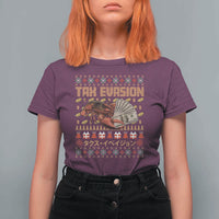 Tax Evasion Lobster Christmas T Shirt For Women Funny Sarcasm Oddly Specific Meme - Wonder Print Shop