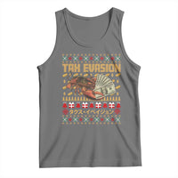 Tax Evasion Lobster Christmas Tank Top Funny Sarcasm Oddly Specific Meme - Wonder Print Shop