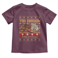 Tax Evasion Lobster Christmas Toddler T Shirt Funny Sarcasm Oddly Specific Meme - Wonder Print Shop