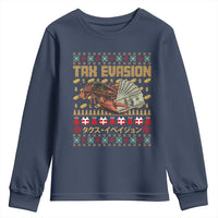 Tax Evasion Lobster Christmas Youth Sweatshirt Funny Sarcasm Oddly Specific Meme - Wonder Print Shop