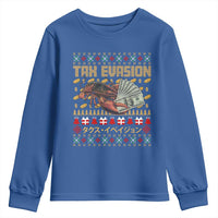 Tax Evasion Lobster Christmas Youth Sweatshirt Funny Sarcasm Oddly Specific Meme - Wonder Print Shop